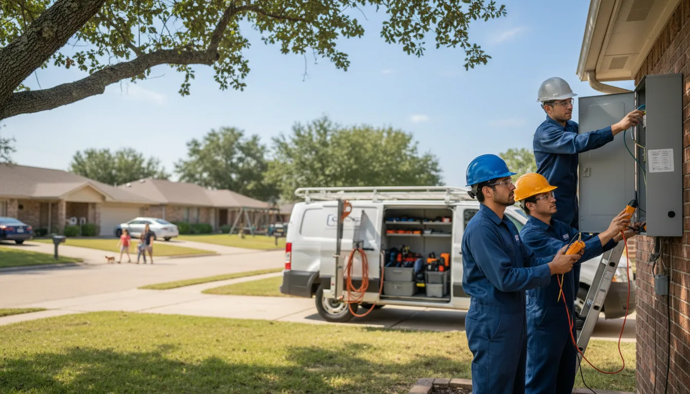 Certified electrician providing emergency electrical services in Ambrose, ND